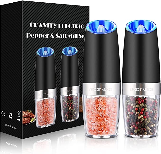 electric pepper and salt grinder